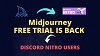 Bezpłatna wersja próbna Discord Nitro x Midjourney